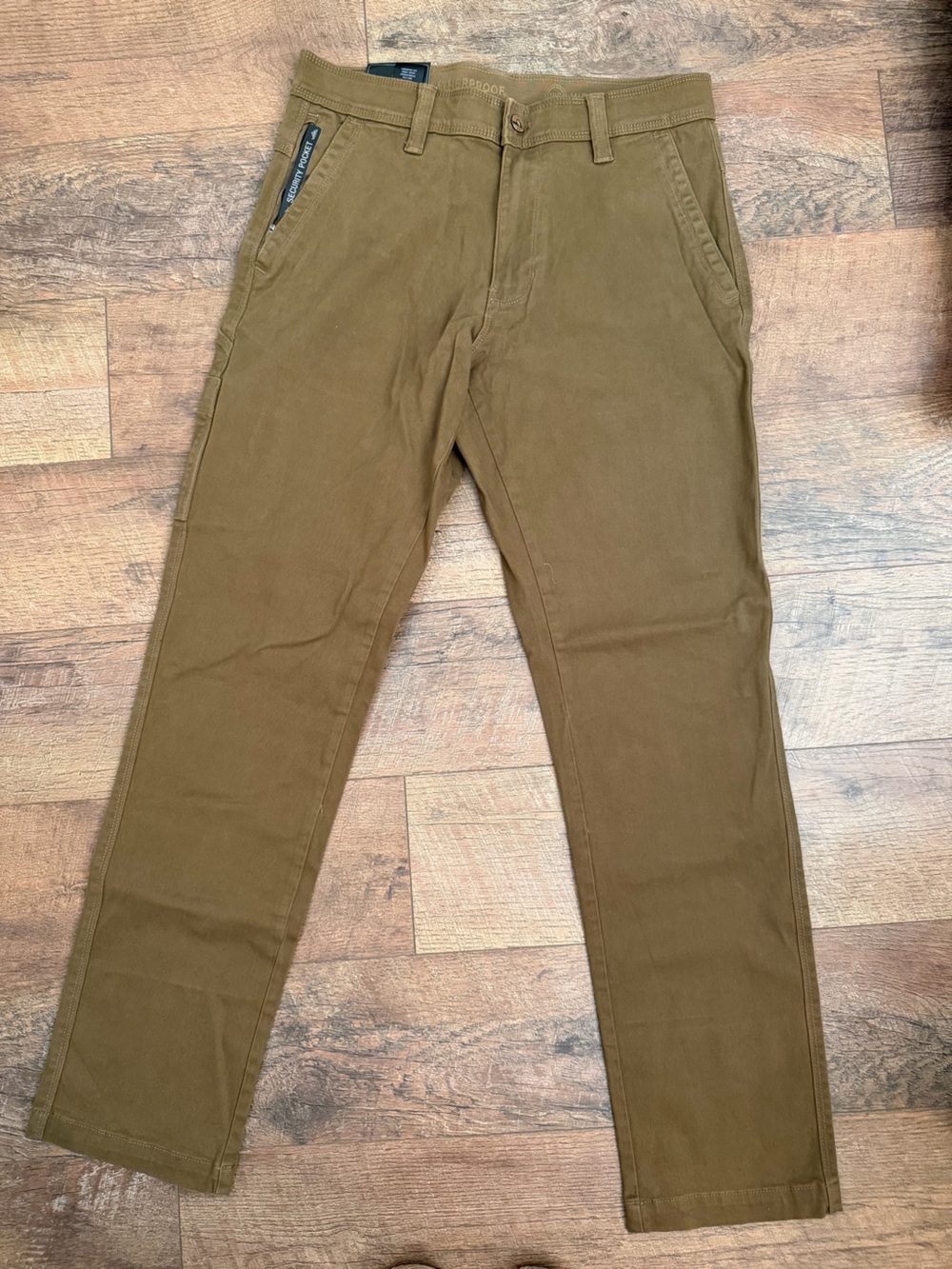 📦 Weatherproof Men's Brown Chinos - The Commuter - Picture 2 of 5